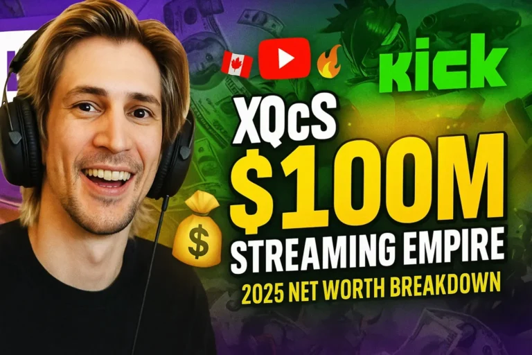 xQc live streaming on Kick platform in 2024