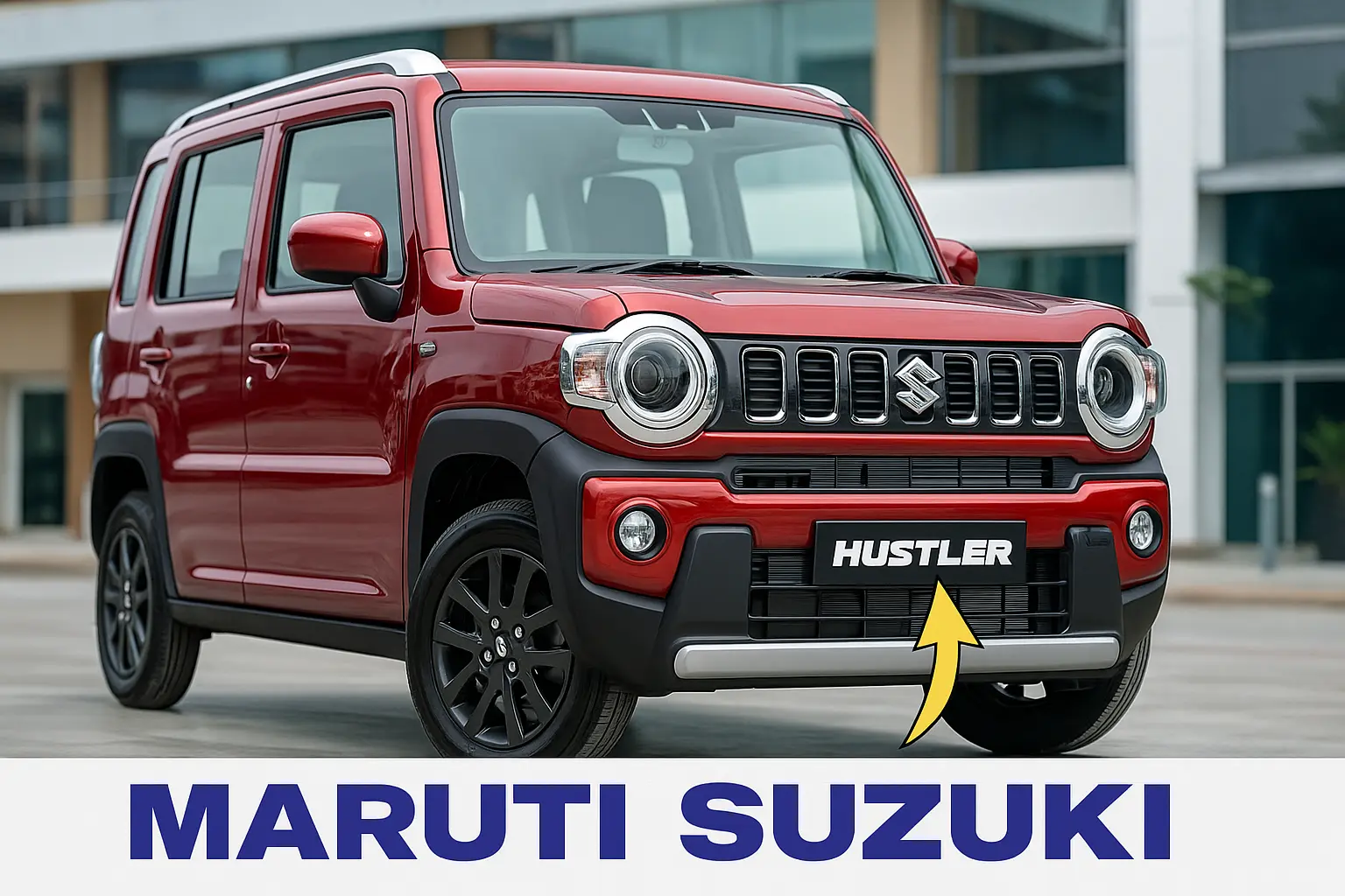 Maruti Hustler interior dashboard India variant