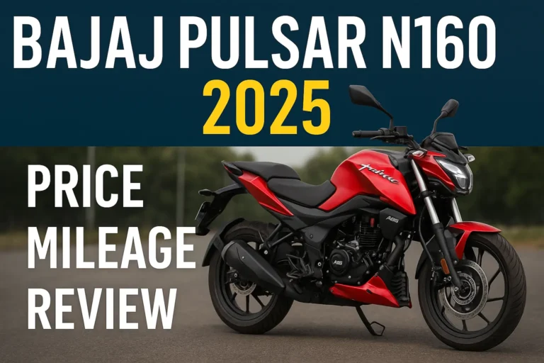 Bajaj Pulsar N160 2025 - Dual Channel ABS 160cc Bike