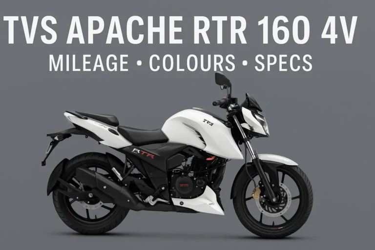 TVS Apache RTR 160 4V 2025 - Colour Options,