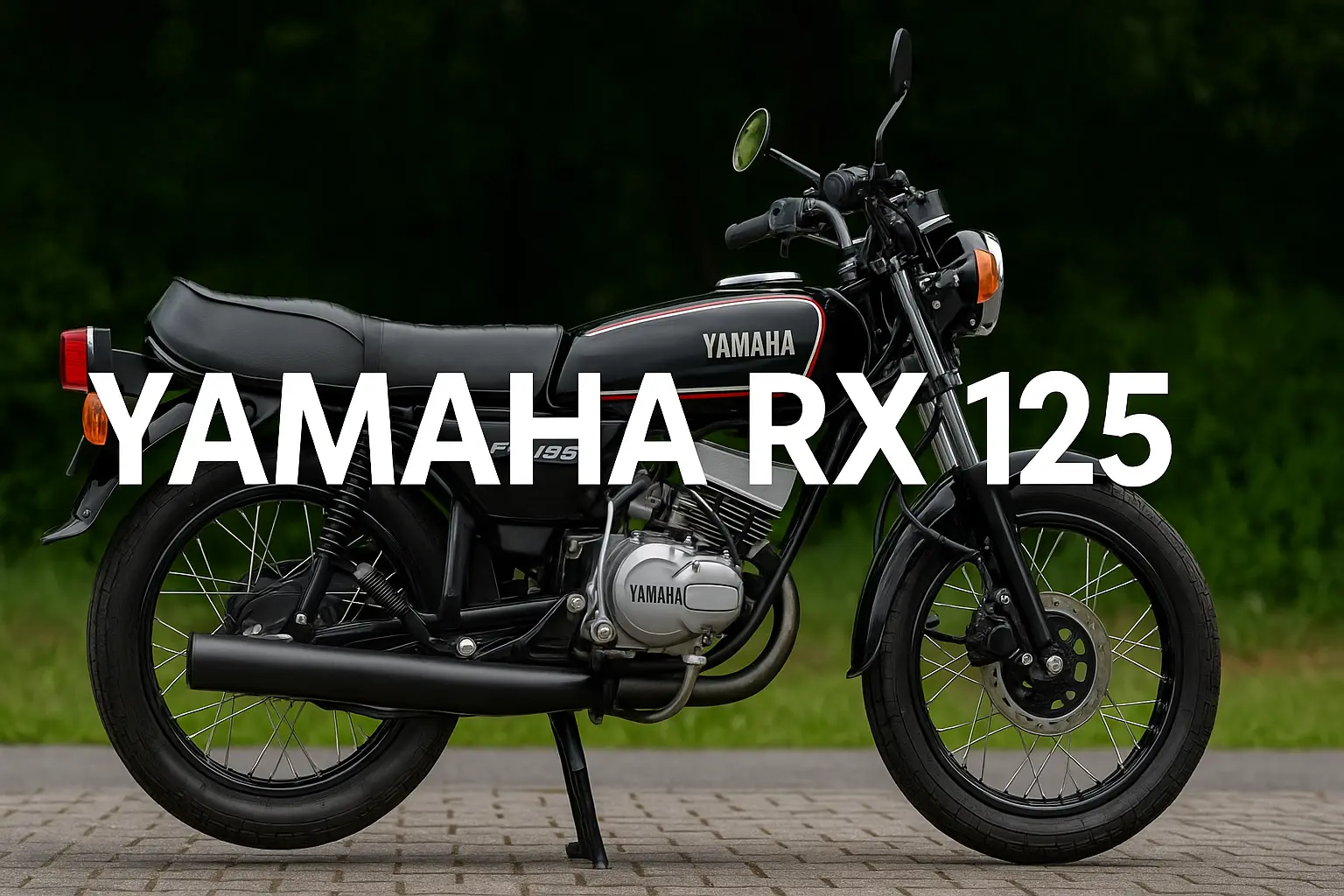 Yamaha RX 125 – 2-Stroke Racer with Vintage RX Legacy