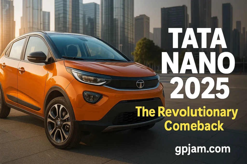 Tata Nano compact design ideal for city driving


