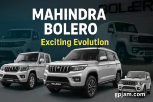 Mahindra Bolero 2025 facelift front view with redesigned headlamps and grille