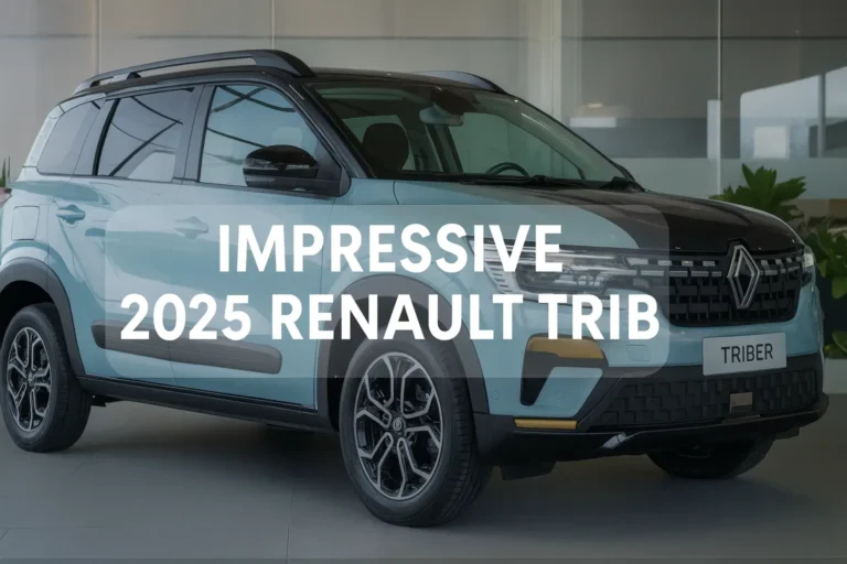2025 Renault Triber in Blue Colour with Stylish Design