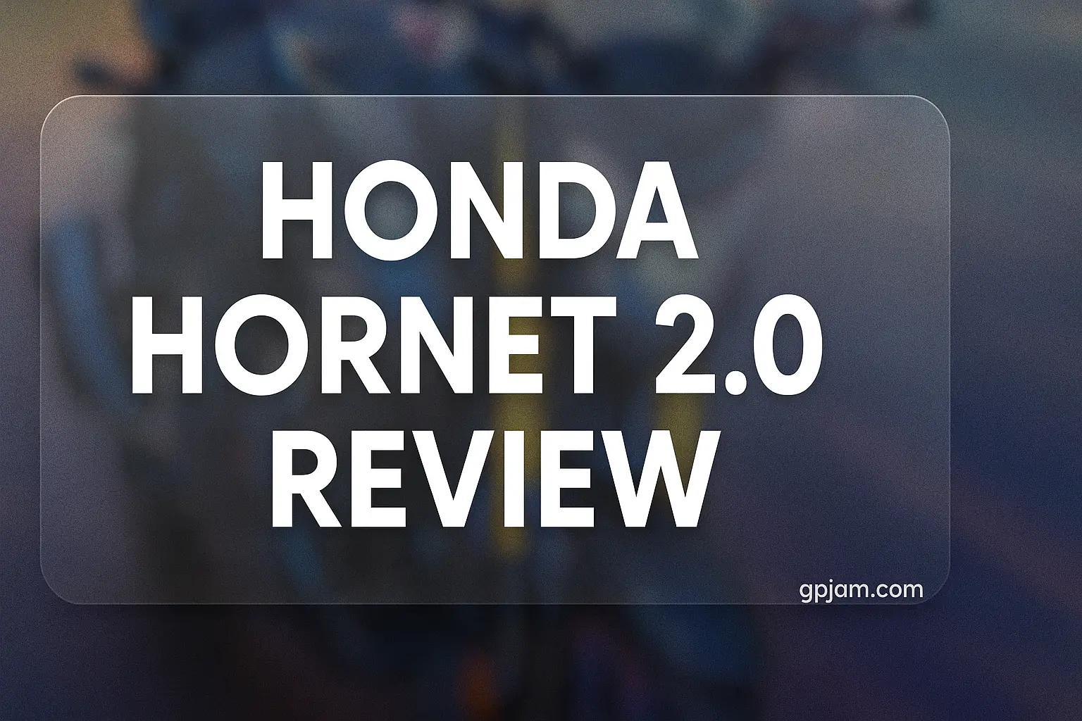 Honda Hornet 2.0 side profile in Pearl Igneous Black with USD forks and sporty graphics