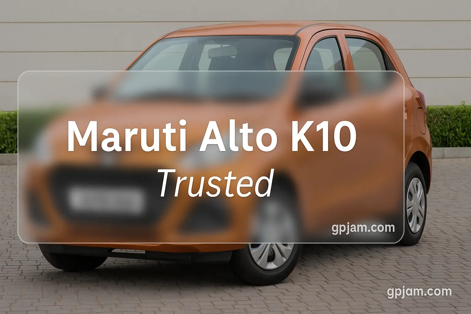 Interior of Maruti Alto K10 with 7-inch touchscreen