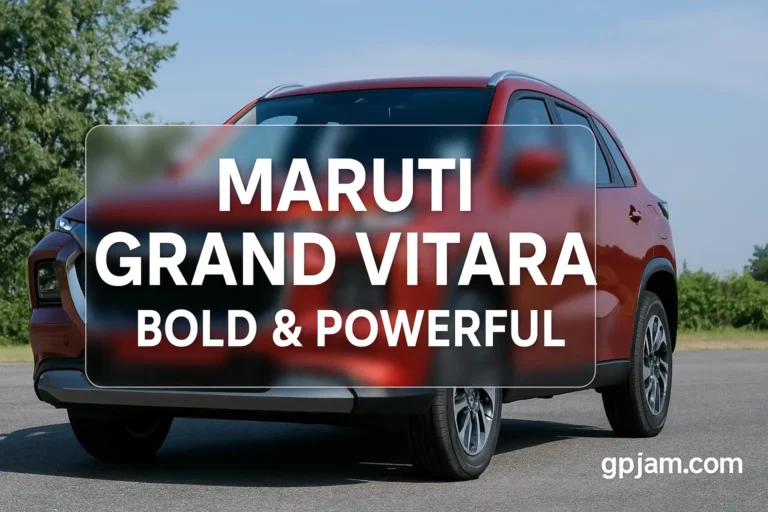 Maruti Grand Vitara panoramic sunroof with premium interior