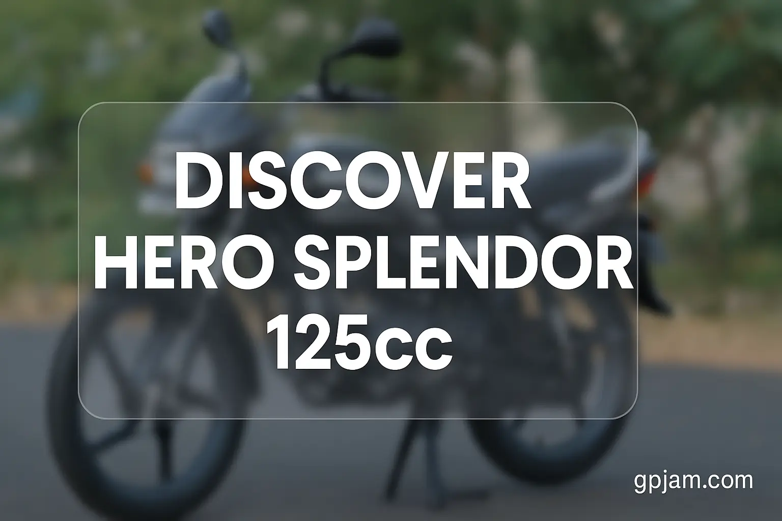 Hero Splendor 125cc 2025 model in red color parked at a Hero showroom