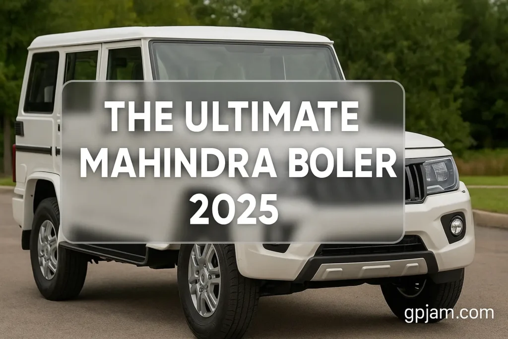 Mahindra Bolero 7-seater interior, Mahindra Bolero price in India chart.