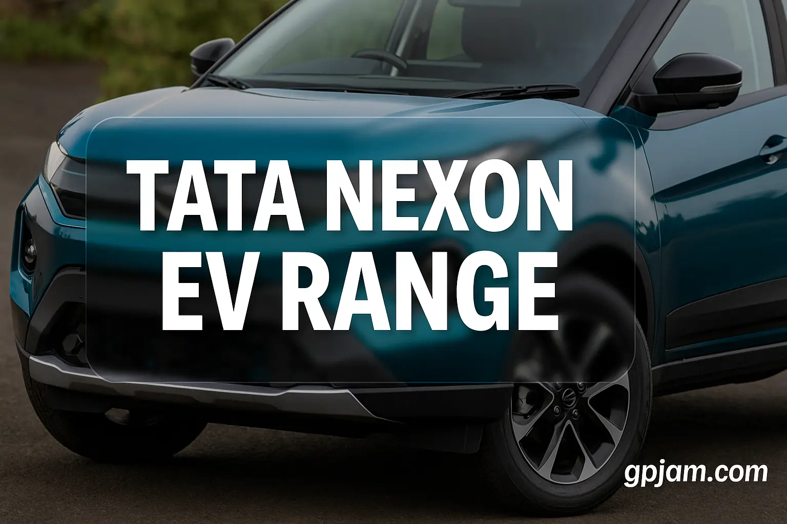 Tata Nexon EV interior touchscreen, Tata Nexon EV charging setup.